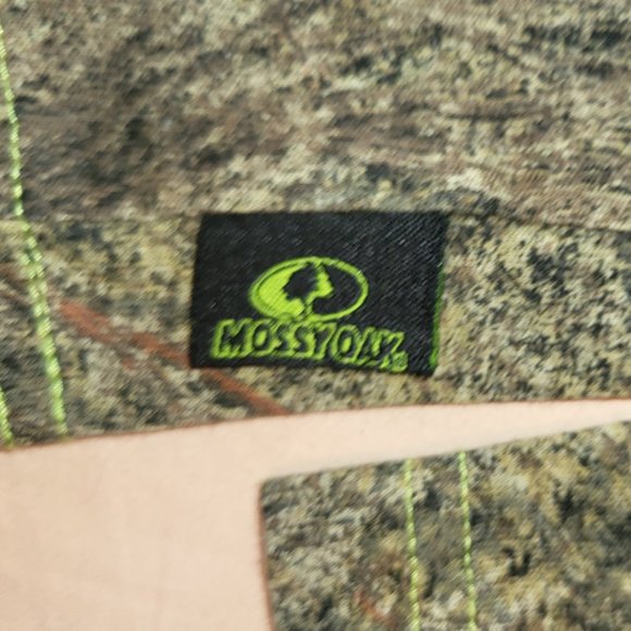 Mossy Oak Pursuits Long Sleeve Shirt Camouflage 100% Cotton Size Large - Picture 2 of 4